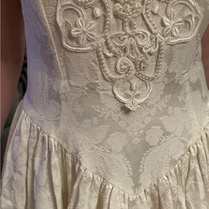 Elegant Embroidered wedding Dress